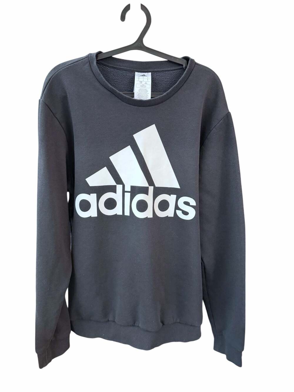 adidas Men's Essentials Fleece Big Logo Crewneck Sweatshirt